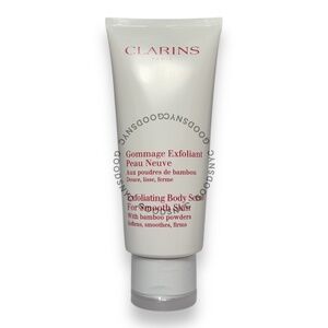 Clarins Exfoliating Body Scrub For Smooth Skin with Bamboo Powders 6.9oz NWOB